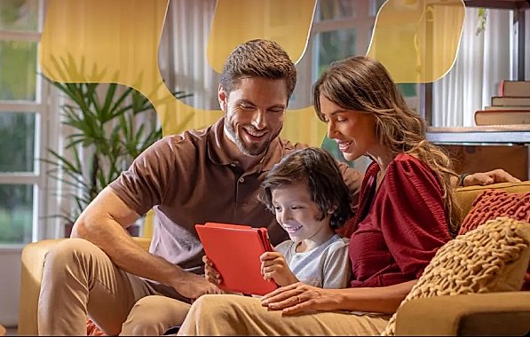 Cliente utilizando serviço de internet da Lpnet