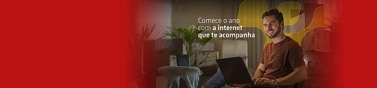 Imagem promocional da Lpnet com destaque para internet fibra óptica